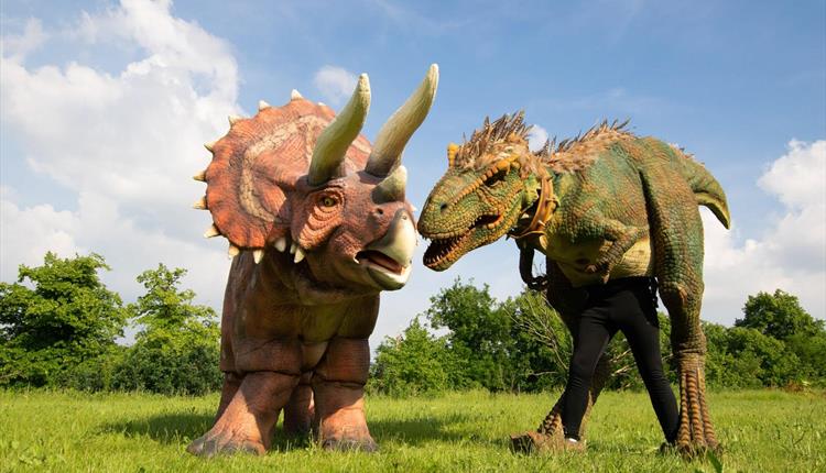 Meet the Dinosaurs at Hendra Holiday Park 2023