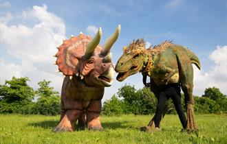 Meet the Dinosaurs at Hendra Holiday Park 2023