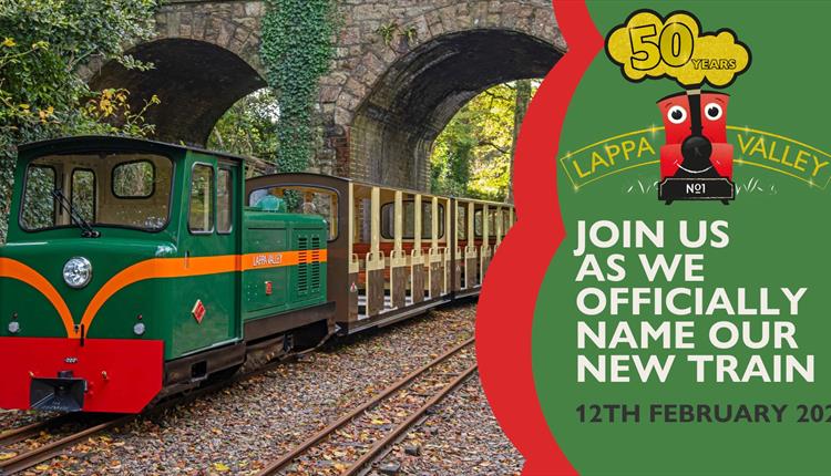 New Train Naming Ceremony at Lappa Valley