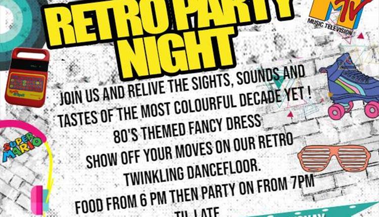 Griffin's 80's Retro Party Night