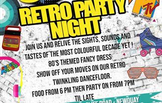 Griffin's 80's Retro Party Night