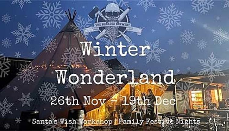 Come and meet Santa in our Festive Tipi at The Bearded Brewery