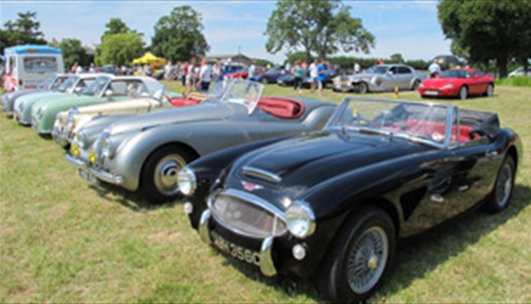 Trewithen Gardens Classic Cars & Country Fayre for Marie Curie