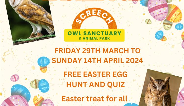Easter at Screech Owl Sanctuary