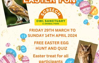 Easter at Screech Owl Sanctuary