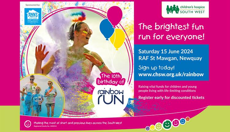 Rainbow Run 2024 for Children's Hospice South West