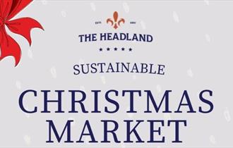 The Headland Hotel Sustainable Christmas Market 2023