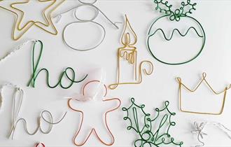 Wire Christmas Decorations Workshop 2023