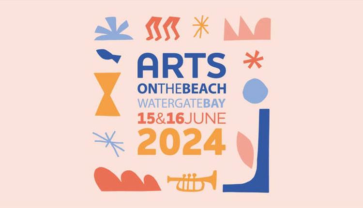 Watergate Bay Beach: Arts on the Beach 2024