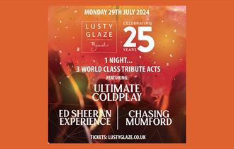 25TH Anniversay Tribute Concert: Coldplay, Chasing Mumford & The Ed Sheeran Experience 2024