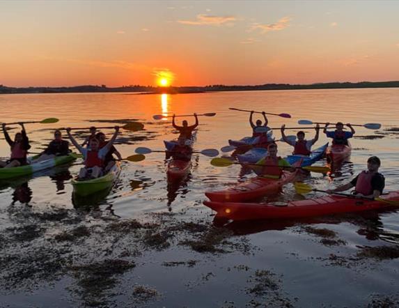 Sunset Paddle and Island BBQ