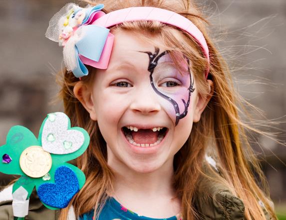 Children at St Patricks Day event