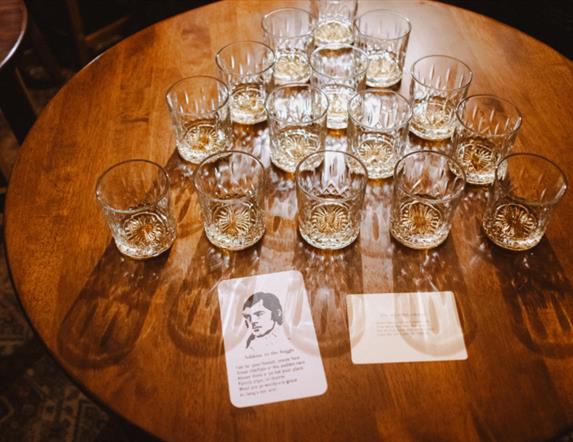 Raise a dram (or three) to Robert Burns in this guided whisky tasting at the Ulster Folk Museum.