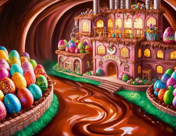 Enchanted Easter Egg Factory