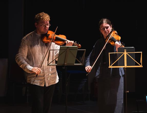 Two violinists