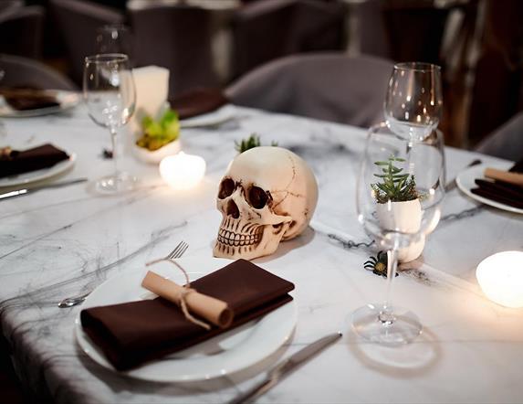 Dining in the Dark Halloween Experience