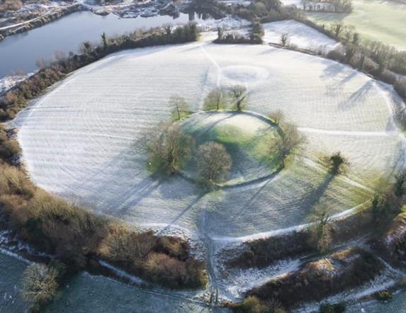 Winter at Navan Fort