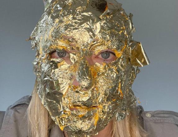 Still from video performance by Irish artist Amanda Coogen
