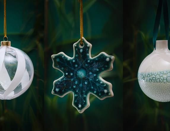 Handcrafted baubles