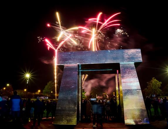 Fireworks at V36