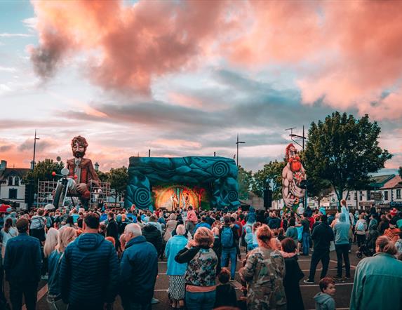 Wake the Giant stage