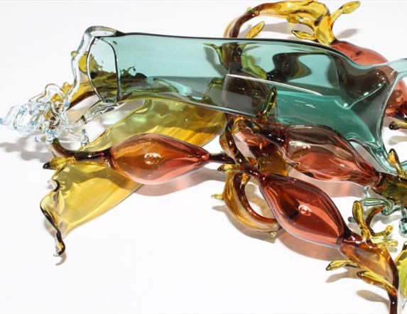 Flameworked glass by Andrea Spencer