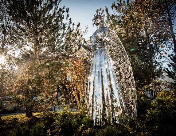 Narnia sculpture trail Belfast White Witch