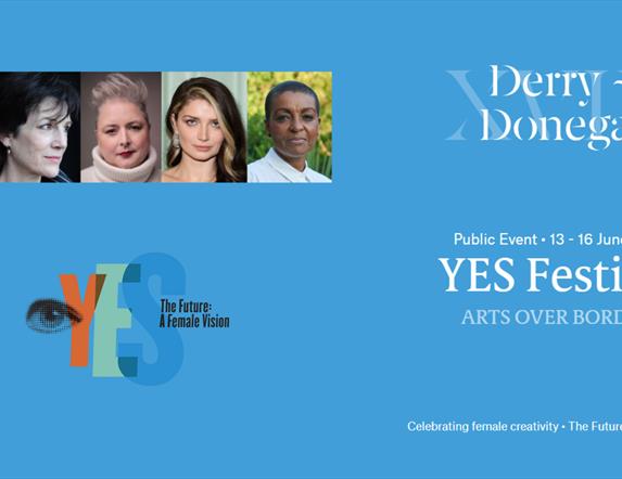 Promotional Poster for YES Derry - the final episode in the Ulysses European Odyssey