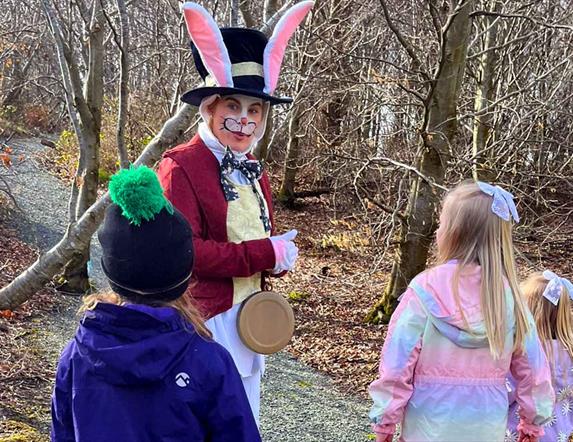 Easter Egg Hunt Trail with Easter Bunny & Alpacas