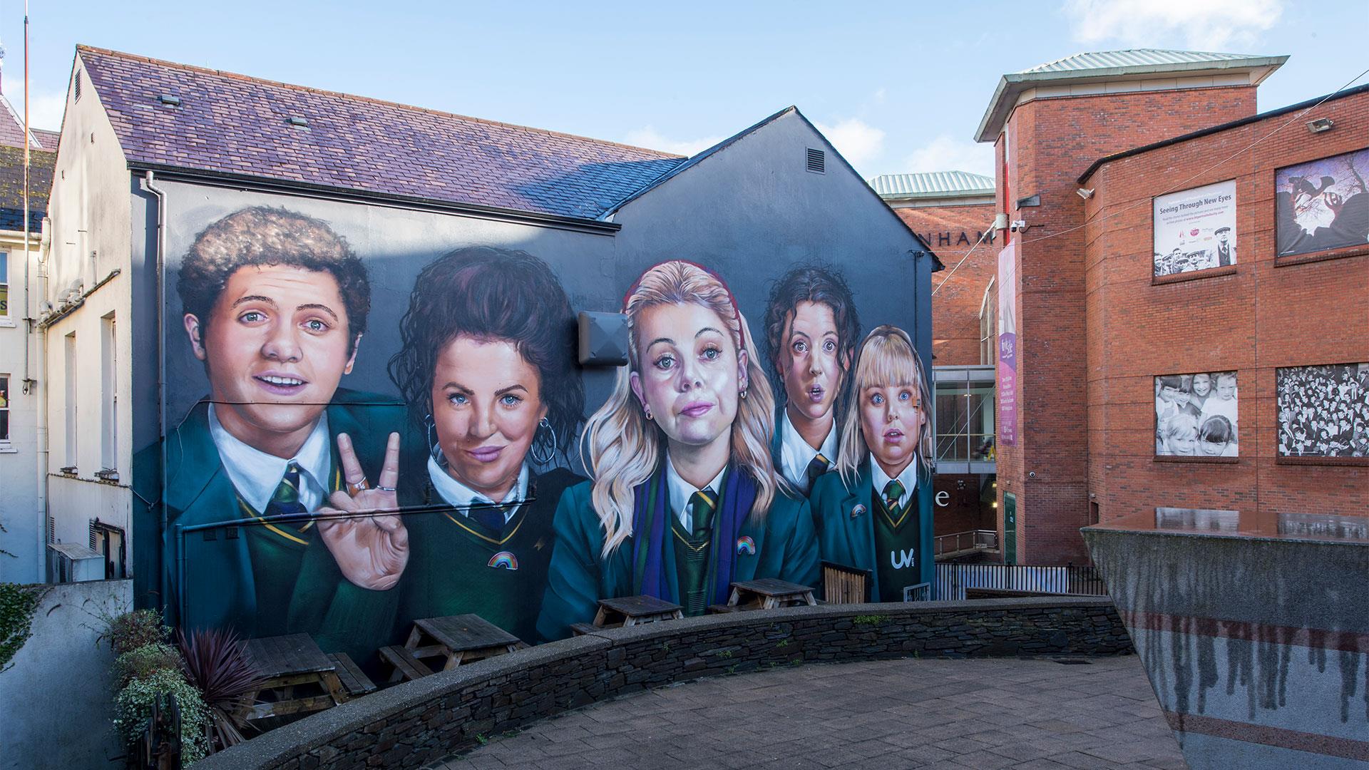 Derry Girls Discover Northern Ireland