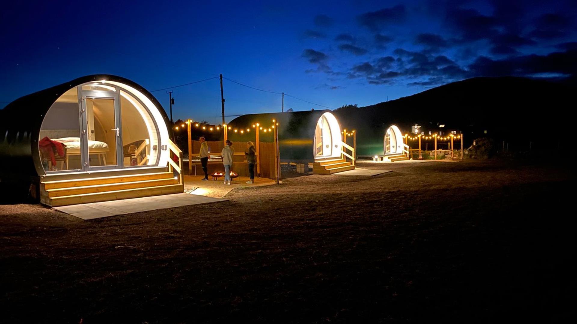 Nature's Lodge Camping Light & Fan