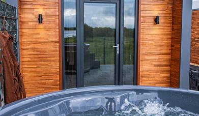 Glamping Cabin Hot tub