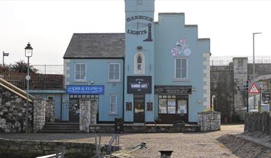 Exterior of Ebb & Flow gift and craft shop in Carnlough