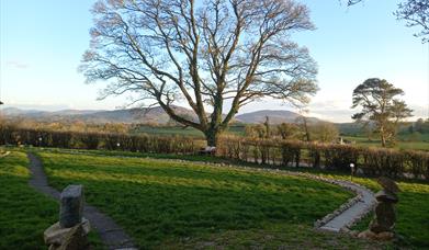 Stunning views of surrounding countryside