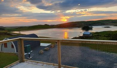 View over Lough na Cranagh