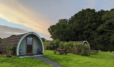 Luxury glamping at Killynick Marina