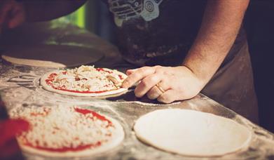 Pizza making