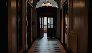 Image of doors to the Ulster Museum Lecture Theatre