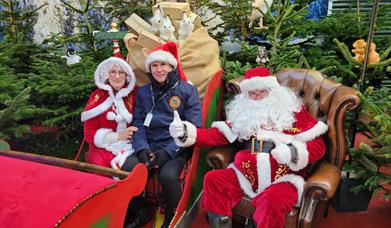 Santa Experience, Whitehead, Christmas, Family Christmas Experience, Steam Trains.