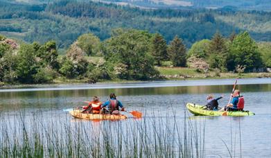 Canoeing on Lough Macnean