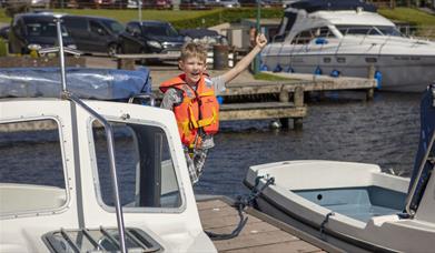 Manor House Marine Day Boat