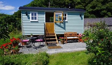 Little Orchard Shepherds Hut @ Nutgrove House B&B