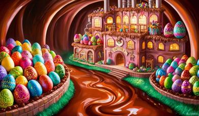 Enchanted Easter Egg Factory