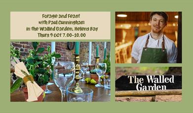 Forage & Feast with Paul Cunningham in the Walled Garden