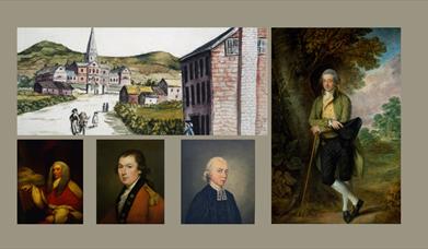 Images of the founders of Belfast Charitable Society