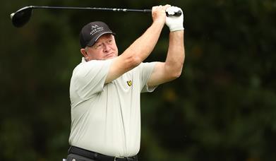 Ryder Cup player Peter Baker from England