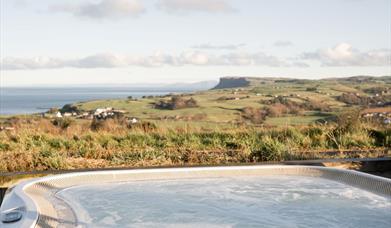 Spa hot tubs with view