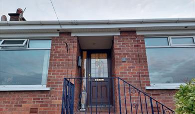 View of front of house and steps