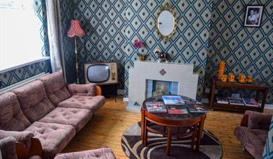 1960s style living room