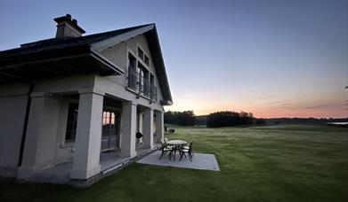 Lodge at Lough Erne at Sunset